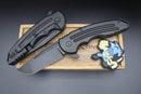 Jake Hoback Knives Husky DLC Titanium & DLC Nitro-V