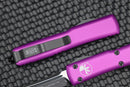 Microtech Ultratech Tanto Black Standard & Violet 123-1VI