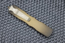 Microtech Dirac Delta Double Edge Bronze Standard & Antique Bronze Signature Series 227-13APABS