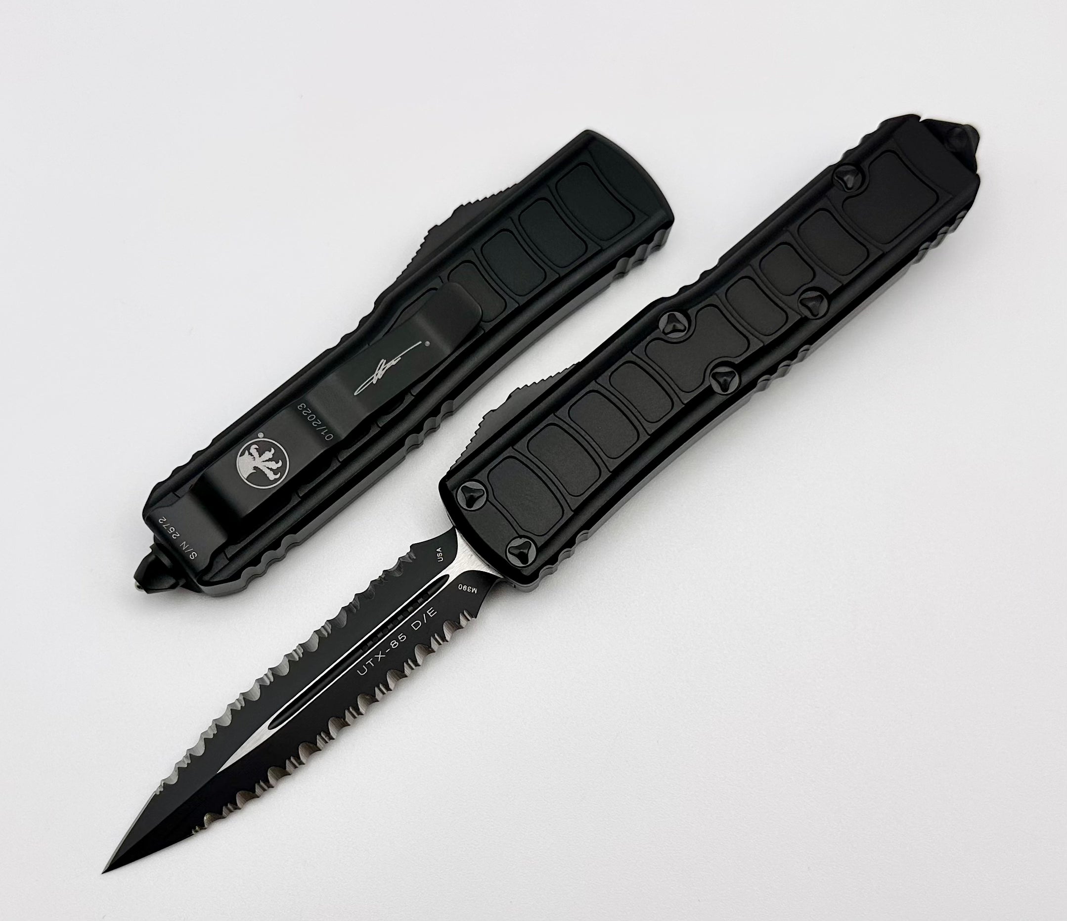 Microtech UTX-85 2 Stepside Signature Series Double Edge Double Full S