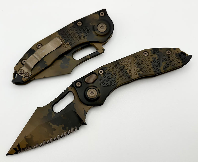 Microtech Borka Stitch F/S Coyote Camo 169-3CCS