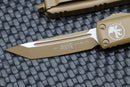 Microtech UTX-85 Tanto Cerakote Tan Standard 233-1CTA
