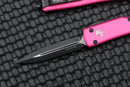 Microtech UTX-70 D/E Black Standard & Pink 147-1PK