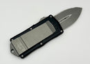 Microtech Exocet Double Edge Apocalyptic Full Serrated & Black 157-12AP