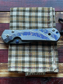 Chris Reeve Large 21 Sebenza Unique Graphic Damascus