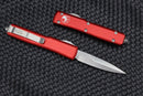 Microtech Ultratech Bayonet Satin Standard & Red 120-4RD