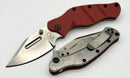 Sniper Bladeworks LPC Red G-10 Handles & Satin S35VN