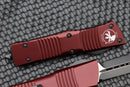 Microtech Combat Troodon D/E Black Standard & Merlot Red 142-1MR
