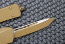 Microtech Troodon Tanto Cerakote Standard Tan 140-1CTA