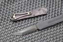 Heretic Knives Manticore S Tanto Black & Purple Camo Carbon