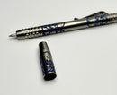 Borka Ti2Design TechLiner Grid Skulls Burnished Shorty 5" Pen