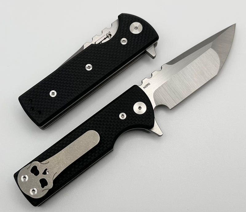 Chaves Knives T.A.K Ambidextrous Knife TAK Tanto Black G10
