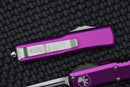Microtech UTX-85 Tanto Stonewash Standard & Violet 233-10VI