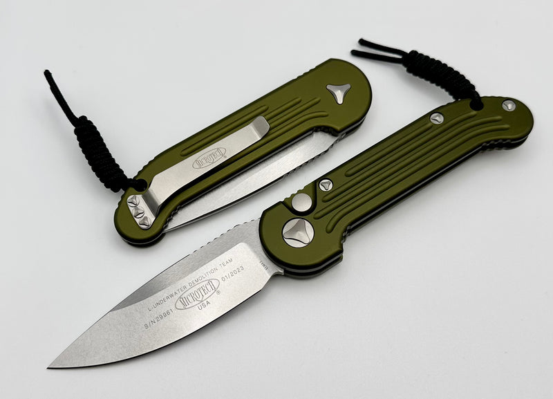 Microtech L.U.D.T OD Green & Stonewash 135-10OD