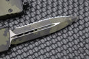 Microtech Combat Troodon OD Green Camo w/ Double Edge Full Serrated Camo  142-3OCS