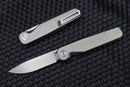 Tactile Turn Rockwall Thumbstud Titanium & Magnacut