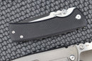 Chaves Knives Redencion  229 Black G-10 & M390 Drop Point