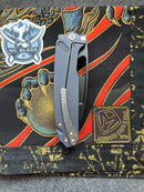 Medford Infraction Carbon Fiber with Blue Ano & PVD
