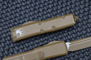 Microtech UTX-85 Tanto Cerakote Tan Standard 233-1CTA