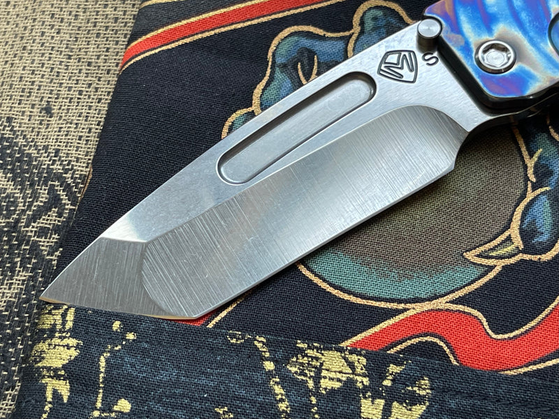 Medford Knife Slim Midi Tanto S35 with Flamed 103-195