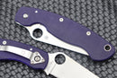 Spyderco Knives Military Dark Blue G-10 & CPM-S110V C36GPDBL