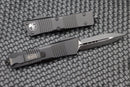 Microtech Troodon Double Edge Black Tactical Standard 138-1T