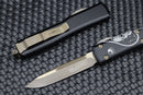 Microtech Ultratech S/E Bronze Apocalyptic Standard Death Card Signature Series 121-13DC