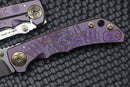 Spartan Blades Harsey Folder 2022 Special Edition Purple Plague Doctor
