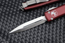 Microtech Ultratech Merlot & Double Edge Satin Standard 122-4MR