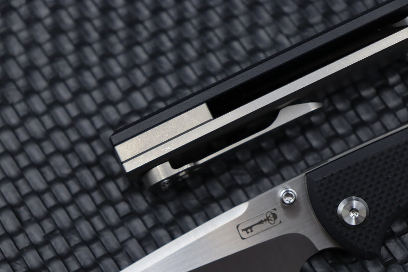 Chaves Knives Ultramar 229 Liberation Tanto M390 & Black G-10