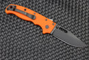 Demko AD20.5 DLC Clip Point & Orange Grivory