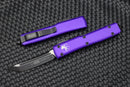 Microtech Ultratech Tanto Black Standard & Purple 123-1PU