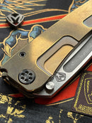 Medford Marauder H S35VN Drop Point Bronze & PVD