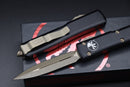 Microtech Ultratech Black w/ Double Edge Bronze Apocalyptic 122-13AP