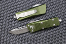 Microtech Troodon Mini Tanto Stonewash & OD Green 240-10OD