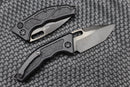 Heretic Knives Medusa Tanto Black DLC Tactical