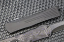 Heretic Knives Manticore X Recurve DLC & Purple Camo Carbon H033-6A-PUCF
