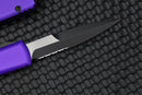 Microtech Ultratech Bayonet Partial Serrated & Purple 120-2PU