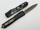 Microtech Ultratech D/E Bronze Apocalyptic Standard Death Card Signature Series 122-13DCS