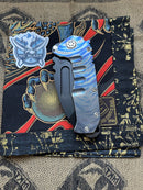 Medford Knife Praetorian T Flamed & Blue with D2 Tanto 103-010
