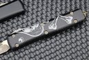 Microtech Ultratech S/E Bronze Apocalyptic Standard Death Card Signature Series 121-13DC