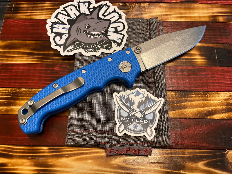 Demko Knives G-MG AD20 Blue Grivory 20CV