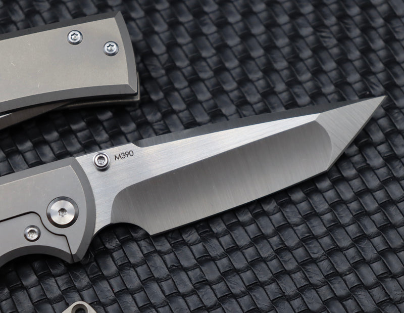 Chaves Knives Ultramar 229 Liberation Tanto M390 & Stonewash Titanium