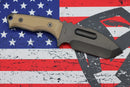 Medford Knife Emperor Fixed Blade PVD D2 & Coyote