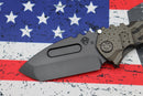 Medford Praetorian Genesis T S35 PVD Tanto Blade & PVD Ghost Flag Handles w/ PVD Hardware/Clip