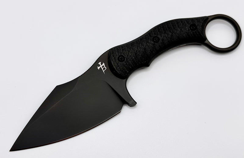 Borka Blades SRambit PVD M390 & Carbon Fiber Fixed Blade BD01/2 CF