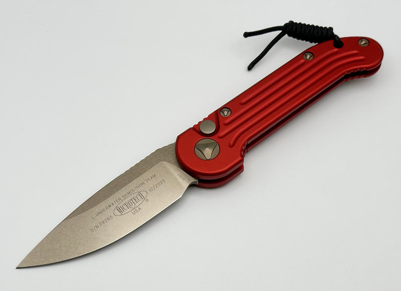 Microtech LUDT Red & Bronze 135-13RD