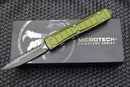 Microtech Ultratech 2 II Stepside D/E Apocalyptic Full Serrated & OD Green Signature Series 122II-12APODS