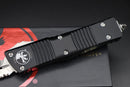 Microtech Combat Troodon Black w/ Double Edge Satin Partial Serrated 142-5