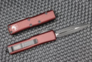 Microtech UTX-85 Double Edge Black Standard & Merlot 232-1MR
